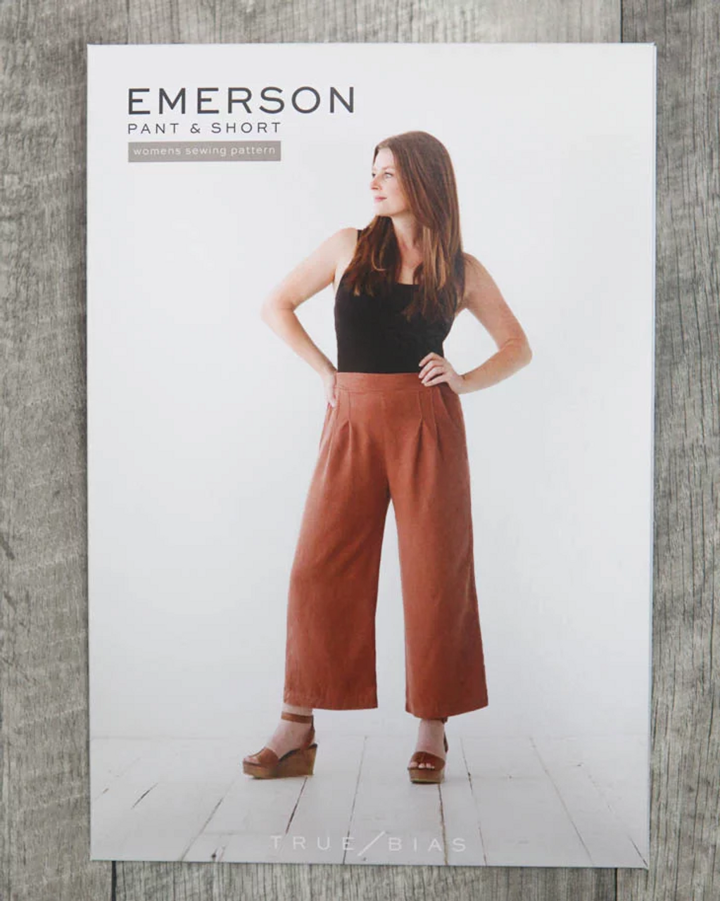 Emerson cropped pants or shorts sewing pattern by True Bias. Available as  digital sewing pattern or paper sewing pattern.… | Cropped pants, Handmade  wardrobe, Pants